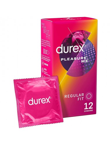 Durex Pleasure Me 12 Préservatifs perlés