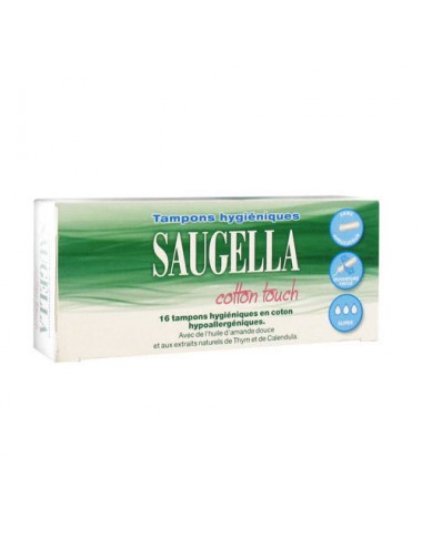 Saugella Cotton Touch 16 Tampons Hygiéniques Super