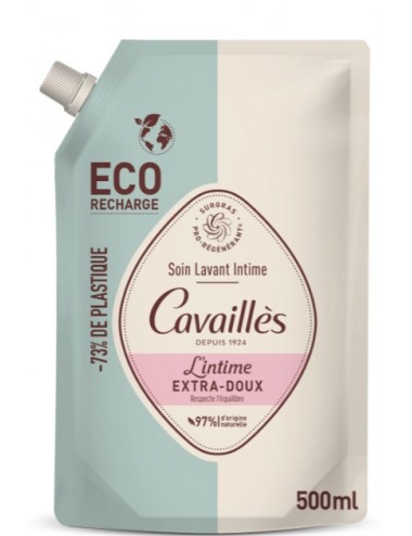 Rogé Cavaillès Eco-recharge Soin Lavant Intime Extra - Doux  500ml 