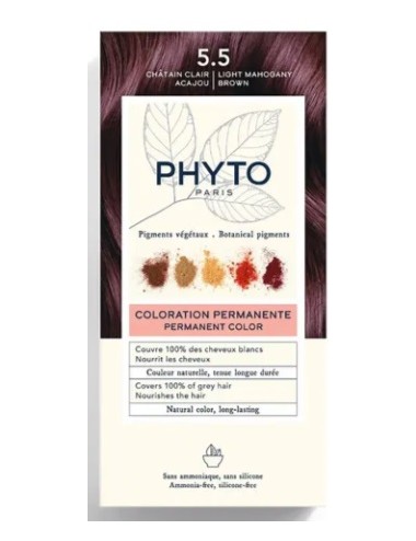 Phyto Color 5.5 Châtain Clair Acajou 