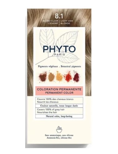Phyto Color 8.1 Blond Clair Cendré 