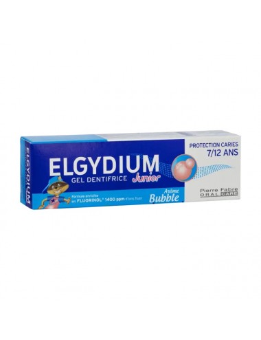 Elgydium Junior Bubble Dentifrice Enfant 7/12 ans 50ml
