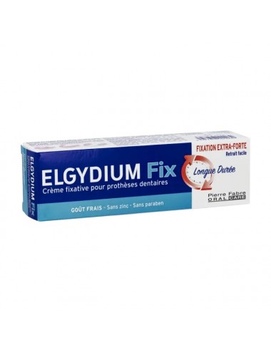 Elgydium Fix Crème Fixative Extra Forte 45g