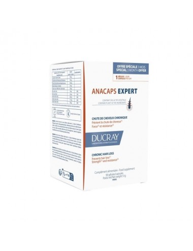 Ducray Anacaps Expert 90 Gellules Anti-Chute