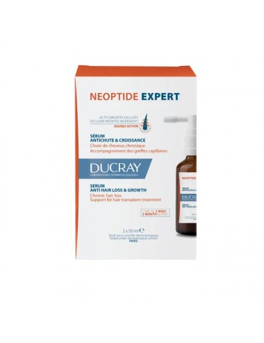 Ducray Neoptide Expert Sérum Antichute et Croissance 2x50ml