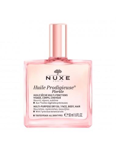 Nuxe Huile prodigieuse Florale - huile sèche multi-fonctions visage, corps, cheveux 50ml