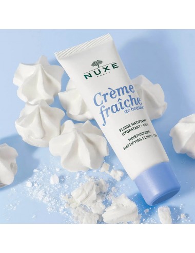 Nuxe Crème fraiche de beauté - crème fluide hydratante 48h et anti-pollution 50ml