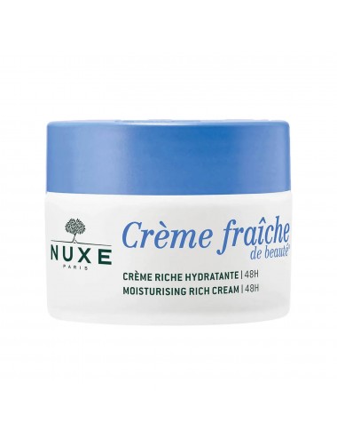 Nuxe Crème fraiche de beauté - crème riche hydratante 48h et anti-pollution 50ml