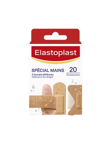 Elastoplast Pansements Spécial Mains - 20 pansements - 5 formats