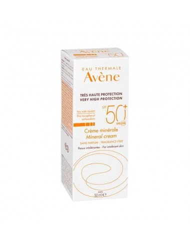 Avène Solaire Crème minérale SPF 50+ 50ml