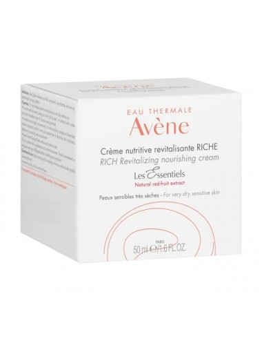 Avène Soins Essentiels - Visage Crème nutritive revitalisante RICHE Pot 50ml