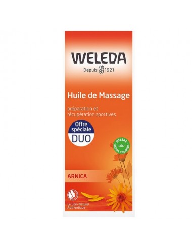 Weleda Huile de Massage à l'Arnica 2x100ml