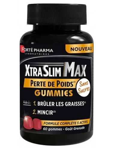 Forté Pharma Xtraslim Max Perte de Poids Gummies x60