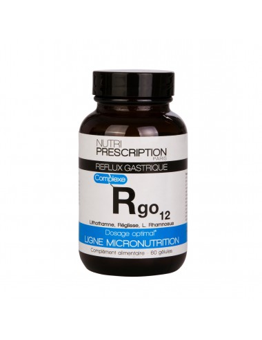NutriPrescription Rgo12 Reflux Gastrique 60 Gélules