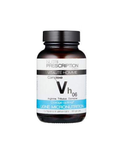 NutriPrescription Vh06 Vitalité Masculine 60 Gélules