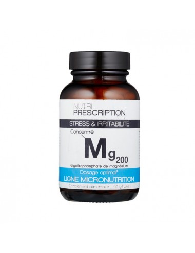 NutriPrescription Mg200 Stress et Irritabilité 90 Gélules