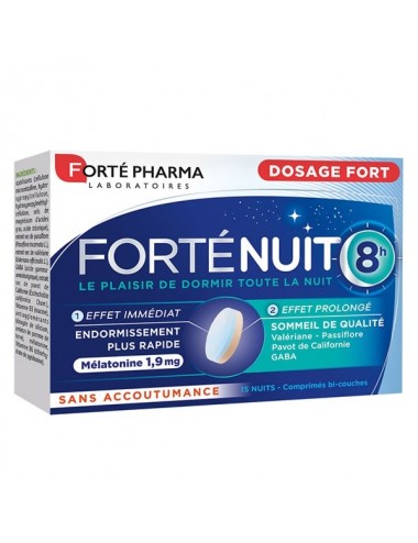 Forté Pharma Forténuit 8h 15 comprimés
