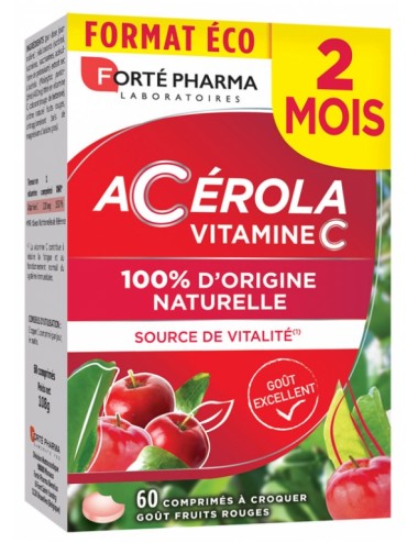 Forte Pharma Acerola 60 comprimés