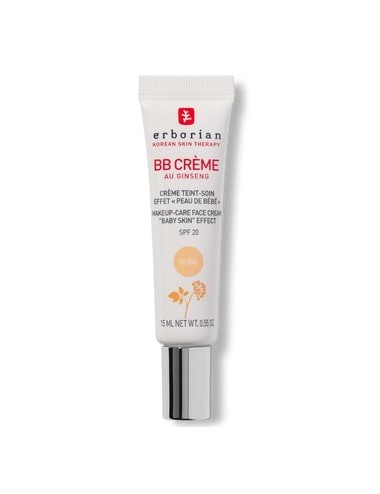 Erborian BB Crème au Ginseng - Teinte Nude - 15 ml