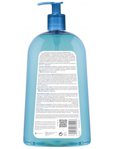 Bioderma Atoderm Gel douche sans savon douceur 1L