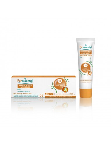 Puressentiel Articulations et Muscles Gel Articulations & Muscles aux 14 Huiles Essentielles 60ml