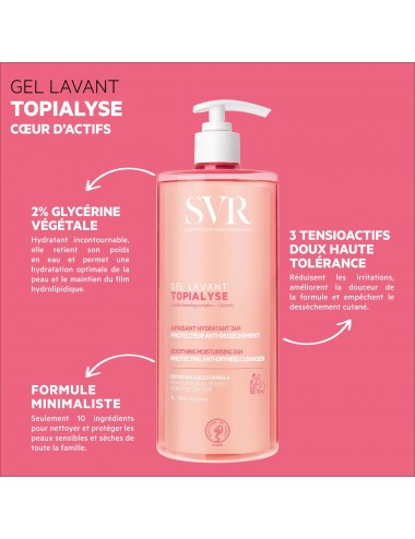 SVR Topialyse Gel Lavant 1 L