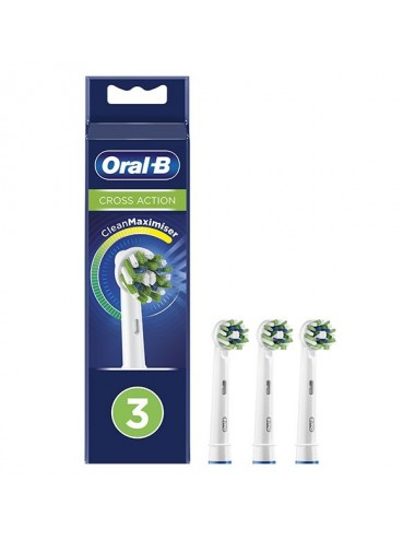Oral-B Brossettes de Rechange CrossAction Clean Max x3
