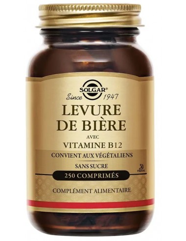 Solgar Levure de Bière 250 Comprimés 