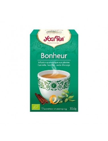Yogi Tea Infusion Bio Bonheur 17 Sachets