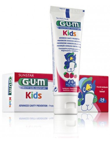Gum Dentifrice Enfants Kids 2-6 ans 50ml