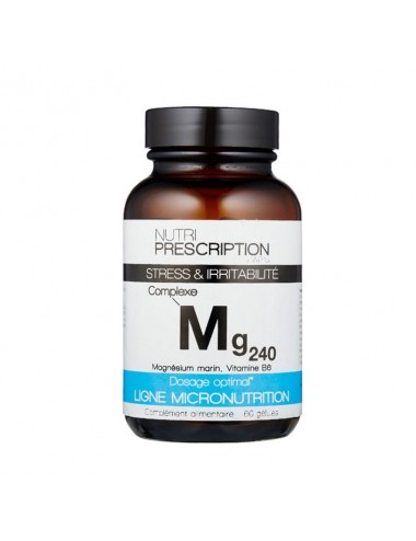 NutriPrescription Mg240 Stress et Irritabilité 90 Gélules