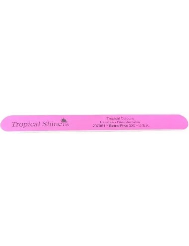 Tropical Shine Lime à Ongles Lavable Désinfectable 707961 Rose - Extra-Fine - Grain 320