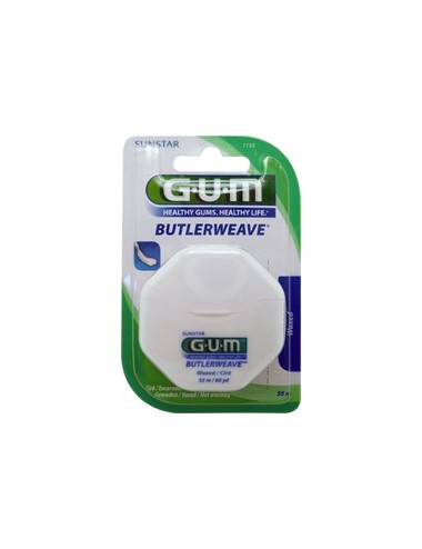 Gum Fil dentaire ButlerWeave Plat ciré 55m