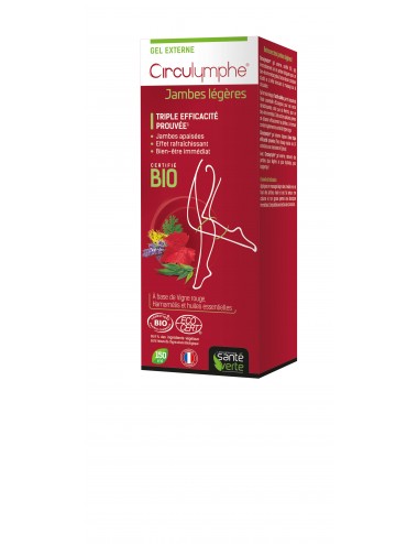 Santé Verte Circulymphe Jambes Légères Gel Externe Bio 150ml