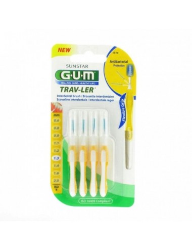 Gum Brossette interdentaire Trav-Ler 1,3 mm