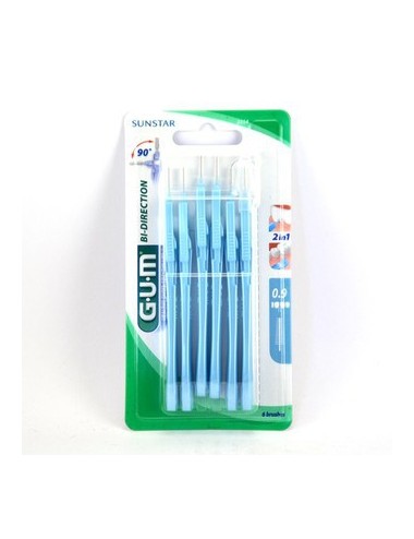 Gum Brossette interdentaire Bi-Direction 0,8 mm - Nouvelle Génération