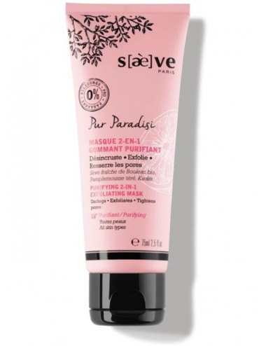 Saeve Pur Paradisi Masque 2-en-1 Gommant Purifiant 75ml