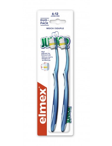 Elmex Lot Brosse à dents Anti-Caries enfant 3-6 ans - x2