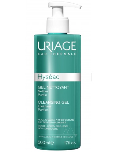 Uriage Hyséac - Gel Nettoyant - Tube 500 ml