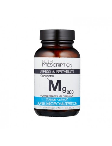 NutriPrescription Mg200 Stress et Irritabilité 90 Gélules