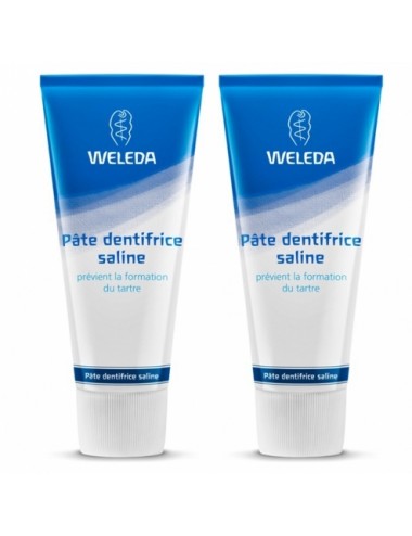 Weleda Duo Pâte dentifrice saline 150ml