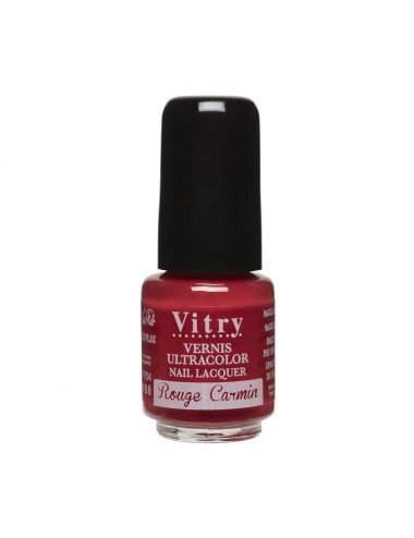 Vitry Vernis à Ongles Mini Rouge Carmin 4ml