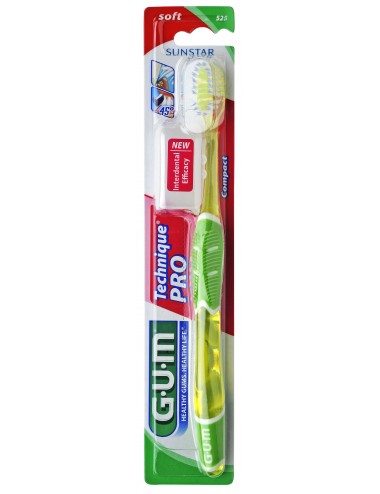 Gum Brosse à dents Technique Pro Souple Compacte