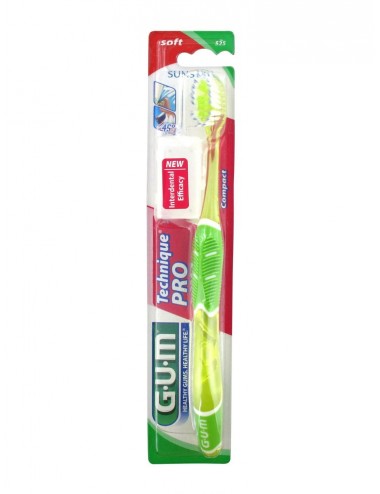 Gum Brosse à dents Technique Pro Souple Compacte