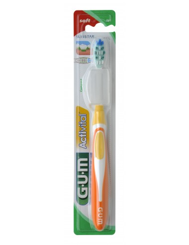 Gum Brosse à dents Activital Souple Compacte