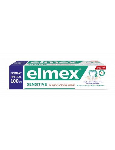 Elmex Dentifrice Sensitive Dents Sensibles - 100 ml