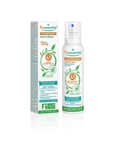 Puressentiel Assainissant Spray Aérien Assainissant aux 41 Huiles Essentielles 200ml