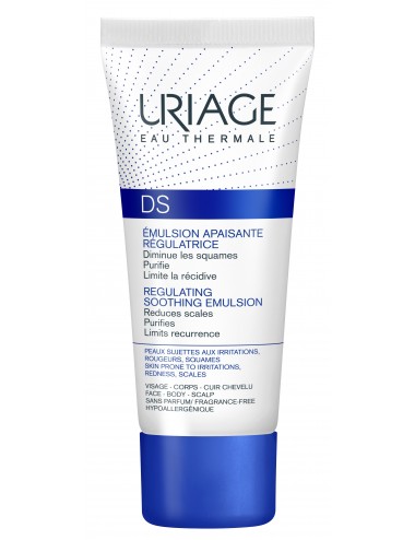 Uriage DS - Émulsion Apaisante Régulatrice - Tube 40 ml