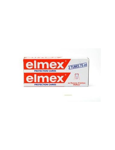 Elmex Lot Dentifrice Anti-Caries - 2x75 ml