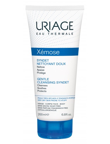 Uriage Xémose - Syndet Nettoyant Doux - Tube 200ml